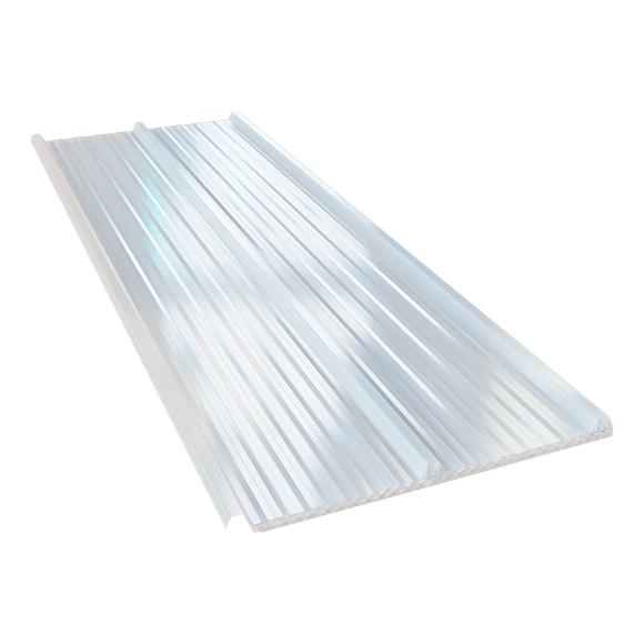 Isoluz Translúcida de Policarbonato - 3 Trapézios